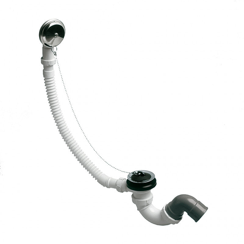 Jimten Desagüe bañera sifonico flexible salida orientable PVC encolar Ø40 S-34